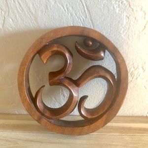 Wood Om Wall Art